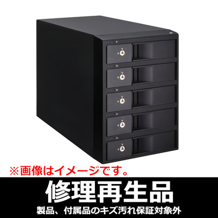 【修理再生品】Macbeth 5BayU32C RAID ケース [RGH35M5BU32CR]