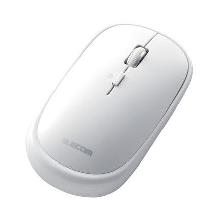 充電式 Bluetooth4.2薄型マウス “Slint”4ボタン ホワイト [M-TM15BBWH]
