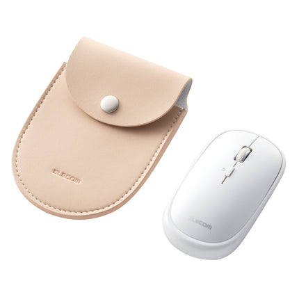 充電式 Bluetooth4.2薄型マウス “Slint”4ボタン ホワイト [M-TM15BBWH]