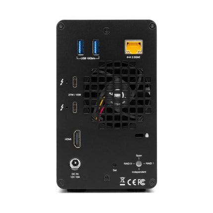 OWC GEMINI ストライピングモデル ハイグレード 64TB [OWCTB3GM000-S64T-HG]