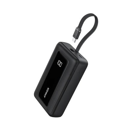 Anker  Zolo Power Bank ブラック (20000mAh, 45W, Built-In USB-Cケーブル) [A1689013]