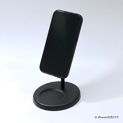 【今月のお買い得品セール】2-in-1 ワイヤレス充電スタンド ブラック [L-SYWLS-BK]