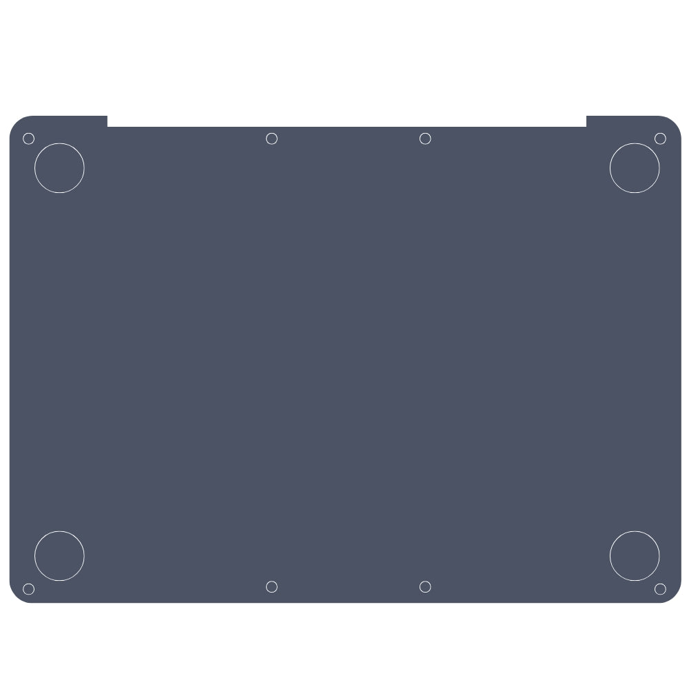 MacGuard for MacBook Neo13インチ用ボディフィルムセット インディゴ