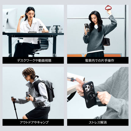 G05 Pro 8in1 MagSafe対応マルチスタンド シルバー[ALM28697]