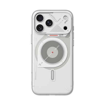 AULUMU A18 フロスト MagSafe対応ケース for iPhone 18 Pro Max/17 Pro Max 半透明ホワイト [ALM28729i18PM]