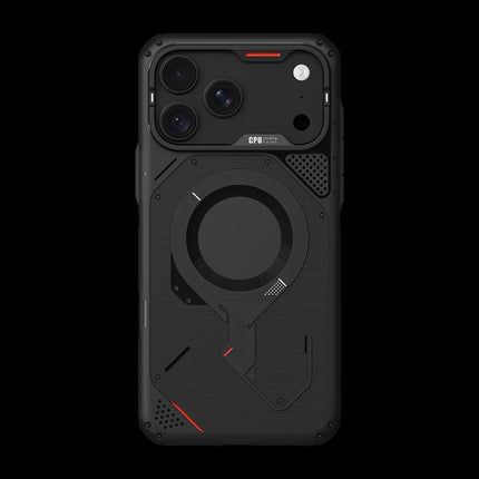 AULUMU A18 アウトドア MagSafe対応ケース for iPhone 18 Pro/17 Pro 半透明グレー [ALM28730i18PR]