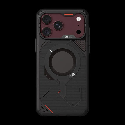 AULUMU A18 アウトドア MagSafe対応ケース for iPhone 18 Pro/17 Pro 半透明グレー [ALM28730i18PR]