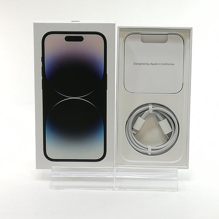 iPhone 14 Pro / 2022 / 128GB / スペースブラック / docomo版SIMロック解除品 / ランク:B / MPXU3J/A  / A2889【管理番号:32630】