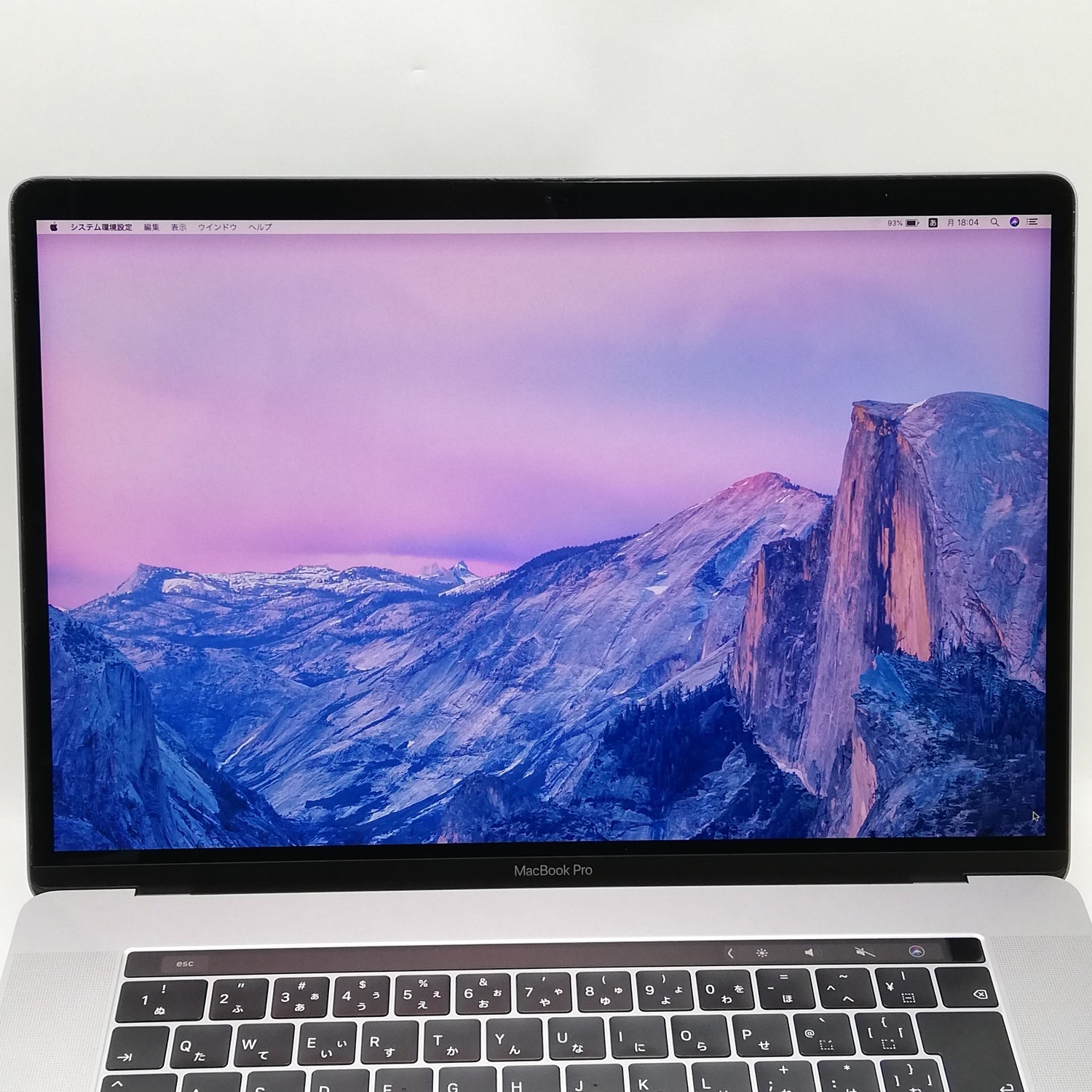 MacBook Pro Touch Bar 15インチ / 2018 / 32GB / 1TB / スペースグレイ / ランク:D / MR – 秋葉館