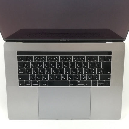 MacBook Pro Touch Bar / 15インチ / 2018 / 16GB / 256GB / スペースグレイ / ランク:C / MR932J/A / 【管理番号:33142】