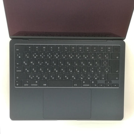 MacBook Air M3 / 13インチ / 2024 / 8GB / 512GB / ミッドナイト / ランク:A / MRXW3J/A / 【中古品管理番号:34301】