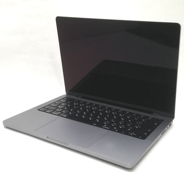 MacBook Pro M1 Pro / 14インチ / 2021 / 32GB / 512GB / スペースグレイ / ランク:D / MKGP3J/A / 【中古品管理番号:34440】