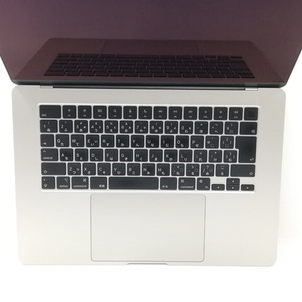 MacBook Air M2 / 15インチ / 2023 / 8GB / 512GB / スターライト / ランク:B / MQKV3J/A / 【中古品管理番号:34601】