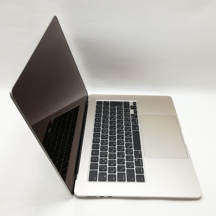 MacBook Air M2 / 15インチ / 2023 / 8GB / 512GB / スターライト / ランク:B / MQKV3J/A / 【中古品管理番号:34601】