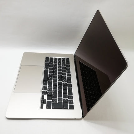 MacBook Air M2 / 15インチ / 2023 / 8GB / 512GB / スターライト / ランク:B / MQKV3J/A / 【中古品管理番号:34601】