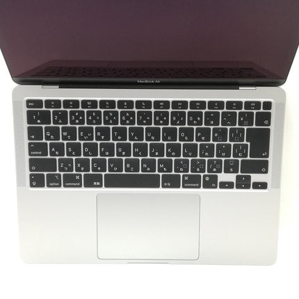 MacBook Air M1 / 13インチ / Mid2020 / 8GB / 256GB / シルバー / ランク:B / MGN93J/A / 【中古品管理番号:34838】