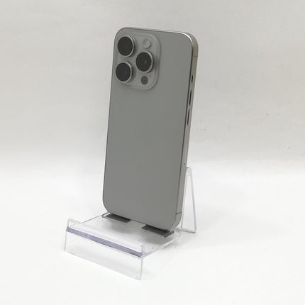 iPhone 15 Pro / 2023 / 512GB / ナチュラルチタニウム / SoftBank版SIMフリー / ランク:C / MTUK3J/A / A3101 【中古品管理番号:35215】