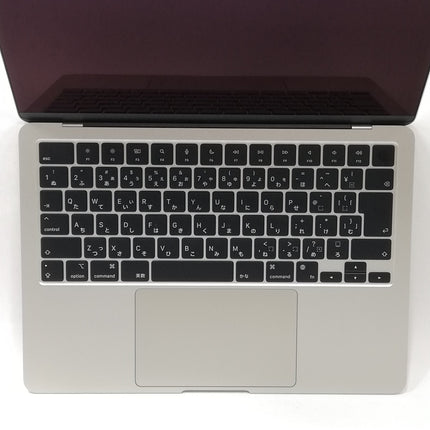 【中古Mac大決算セール】MacBook Air M3 / 13インチ / 2024 / 16GB / 256GB / スターライト / ランク:A / MC8J4J/A / 【中古品管理番号:35309】