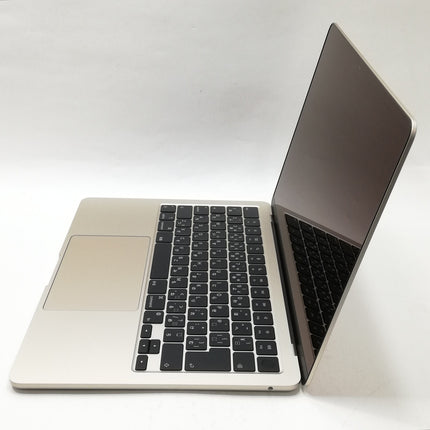 【中古Mac大決算セール】MacBook Air M3 / 13インチ / 2024 / 16GB / 256GB / スターライト / ランク:A / MC8J4J/A / 【中古品管理番号:35309】