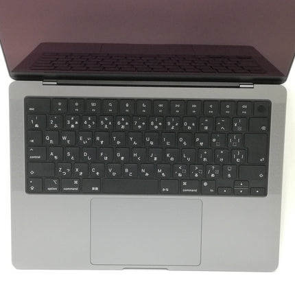 MacBook Pro M1 Pro / 14インチ / 2021 / 16GB / 512GB / スペースグレイ / ランク:B / MKGP3J/A / 【中古品管理番号:35328】