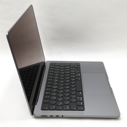 MacBook Pro M1 Pro / 14インチ / 2021 / 16GB / 512GB / スペースグレイ / ランク:B / MKGP3J/A / 【中古品管理番号:35328】