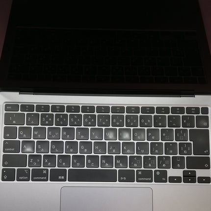 MacBook Air M1 / 13インチ / Mid2020 / 8GB / 512GB / スペースグレイ / ランク:A / MGN73J/A / 【中古品管理番号:35522】