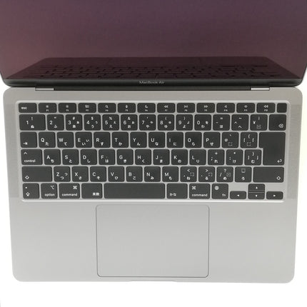 MacBook Air M1 / 13インチ / Mid2020 / 8GB / 512GB / スペースグレイ / ランク:C / MGN73J/A / 【中古品管理番号:35542】