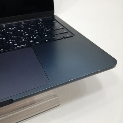 MacBook Air M2 / 13インチ / 2022 / 8GB / 256GB / ミッドナイト / ランク:C / MLY33J/A / 【中古品管理番号:35592】