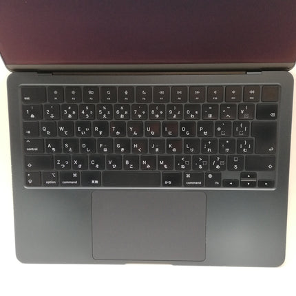 MacBook Air M2 / 13インチ / 2022 / 8GB / 256GB / ミッドナイト / ランク:C / MLY33J/A / 【中古品管理番号:35592】