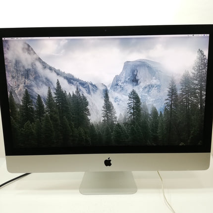 iMac Retina 5K / 27インチ / 2019 / 40GB / 1TB / シルバー / ランク:C / MRR02J/A / 【中古品管理番号:35664】