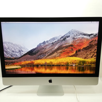 iMac Retina 5K / 27インチ / 2019 / 40GB / 1TB / シルバー / ランク:C / MRR02J/A / 【中古品管理番号:35664】