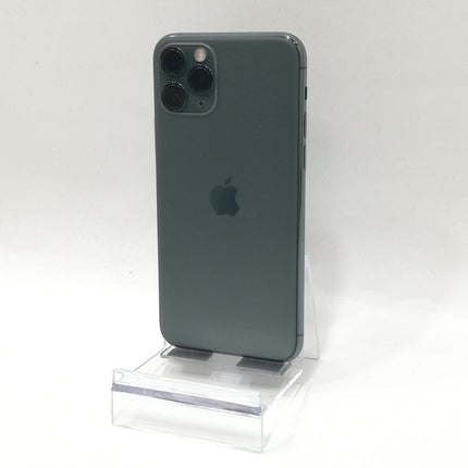 iPhone 11 Pro / 2019 / 256GB / ミッドナイトグリーン / docomo版SIMロック解除品 / ランク:D / MWCC2J/A / A2215 【中古品管理番号:35698】