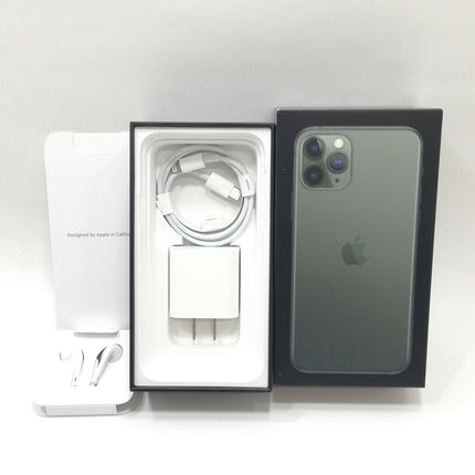 iPhone 11 Pro / 2019 / 256GB / ミッドナイトグリーン / docomo版SIMロック解除品 / ランク:D / MWCC2J/A / A2215 【中古品管理番号:35698】