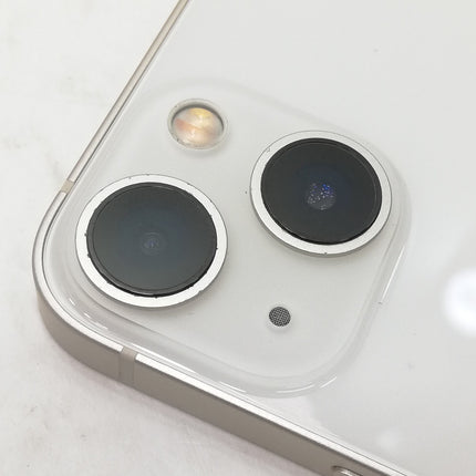 iPhone 13 mini / 2021 / 128GB / スターライト / au版SIMフリー / ランク:B / MLJE3J/A / A2626 【中古品管理番号:35791】