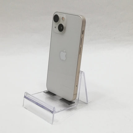 iPhone 13 mini / 2021 / 128GB / スターライト / au版SIMフリー / ランク:A / MLJE3J/A / A2626 【中古品管理番号:35822】