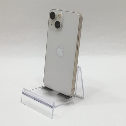 iPhone 13 mini / 2021 / 128GB / スターライト / au版SIMフリー / ランク:A / MLJE3J/A / A2626 【中古品管理番号:35894】