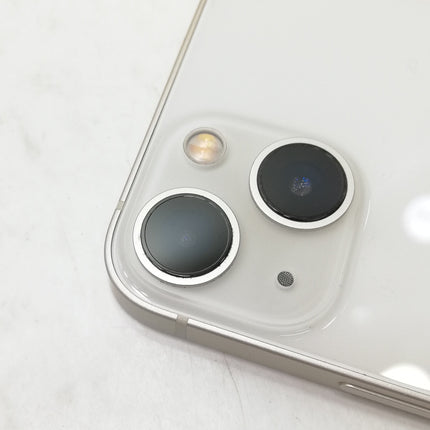 iPhone 13 mini / 2021 / 128GB / スターライト / au版SIMフリー / ランク:A / MLJE3J/A / A2626 【中古品管理番号:35894】
