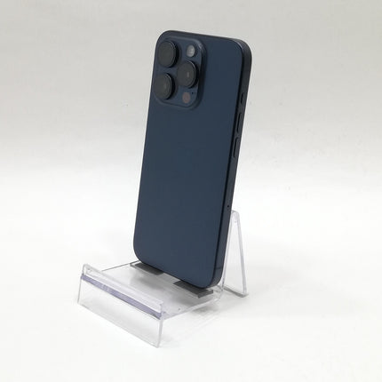 iPhone 15 Pro / 2023 / 128GB / ブルーチタニウム / 国内版SIMフリー / ランク:C / MTUA3J/A / A3101 【中古品管理番号:35967】