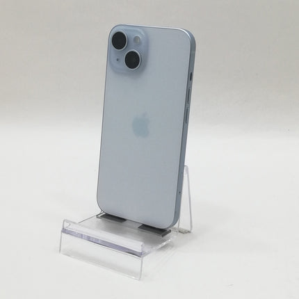 iPhone 15 / 2023 / 128GB / ブルー / au版SIMフリー / ランク:A / MTML3J/A / A3089 【中古品管理番号:35993】