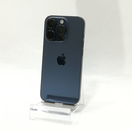 iPhone 15 Pro / 2023 / 512GB / ブルーチタニウム / 国内版SIMフリー / ランク:B / MTUL3J/A / A3101 【中古品管理番号:36013】