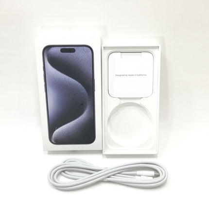 iPhone 15 Pro / 2023 / 512GB / ブルーチタニウム / 国内版SIMフリー / ランク:B / MTUL3J/A / A3101 【中古品管理番号:36013】