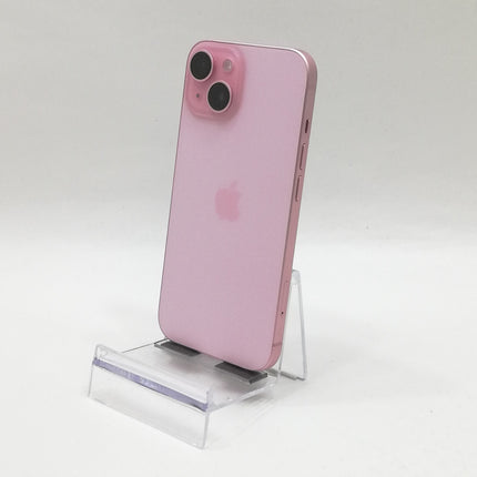 iPhone 15 / 2023 / 128GB / ピンク / 国内版SIMフリー / ランク:B / MTMJ3J/A / A3089 【中古品管理番号:36024】