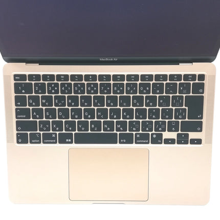 MacBook Air M1 / 13インチ / Mid2020 / 8GB / 256GB / ゴールド / ランク:B / MGND3J/A / 【中古品管理番号:36043】