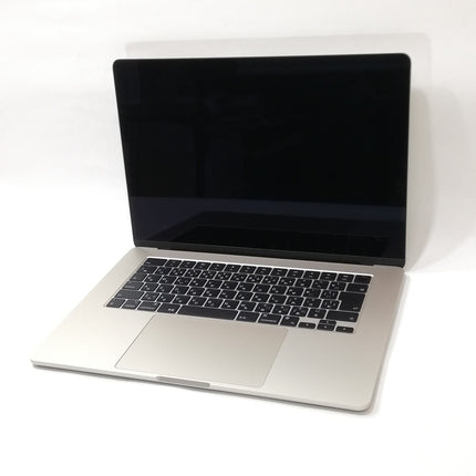 MacBook Air M3 / 15インチ / 2024 / 16GB / 512GB / スターライト / ランク:A / MXD33J/A / 【中古品管理番号:36143】