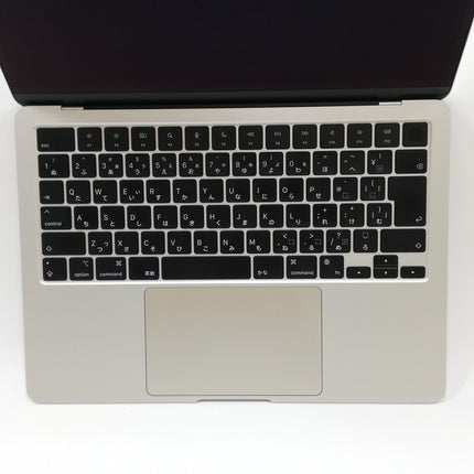 MacBook Air M3 / 13インチ / 2024 / 16GB / 512GB / スターライト / ランク:B / MXCU3J/A / 【中古品管理番号:36149】
