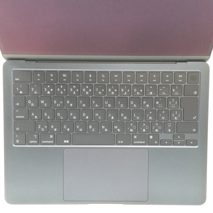 MacBook Air M3 / 13インチ / 2024 / 16GB / 256GB / ミッドナイト / ランク:A / MC8K4J/A / 【中古品管理番号:36157】