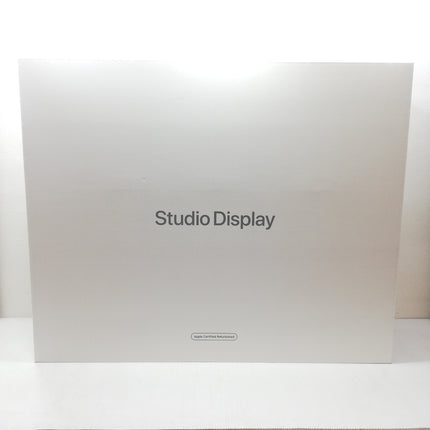 Studio Display Nanotextureガラス 
- 傾きを調整できるスタンド / 27インチ / Retina 5Kディスプレイ / / シルバー / ランク:A / MMYW3J/A / 【中古品管理番号:36179】