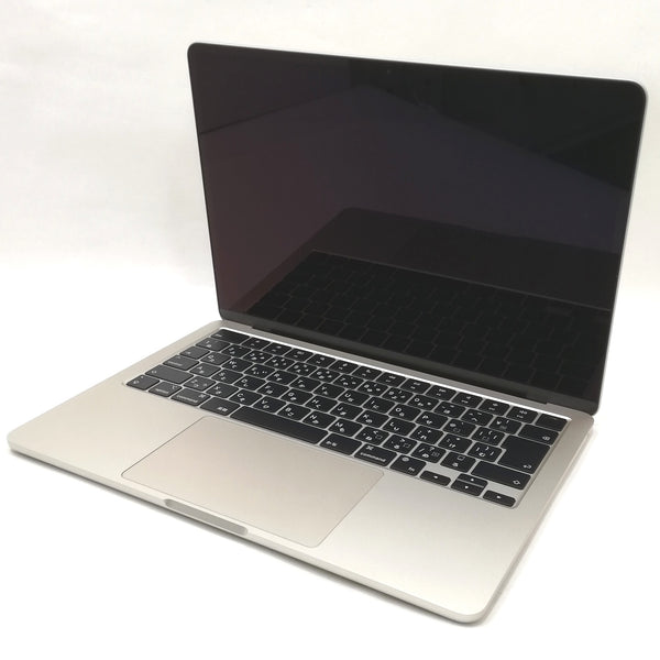 MacBook Air M3 / 13インチ / 2024 / 8GB / 256GB / スターライト / ランク:A / MRXT3J/A / 【中古品管理番号:36183】