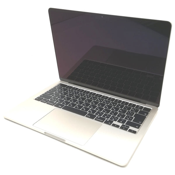 MacBook Air M3 / 13インチ / 2024 / 16GB / 512GB / スターライト / ランク:A / MXCU3J/A / 【中古品管理番号:36220】
