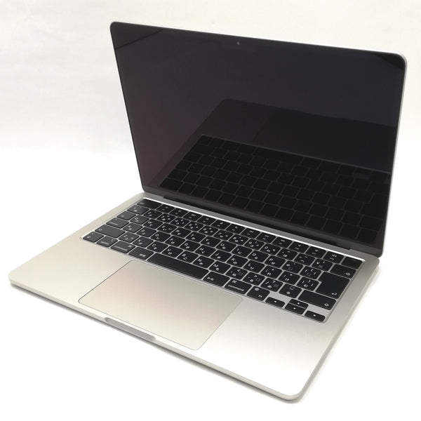 MacBook Air M2 / 13インチ / 2022 / 8GB / 256GB / スターライト / ランク:A / MLY13J/A / 【中古品管理番号:36225】